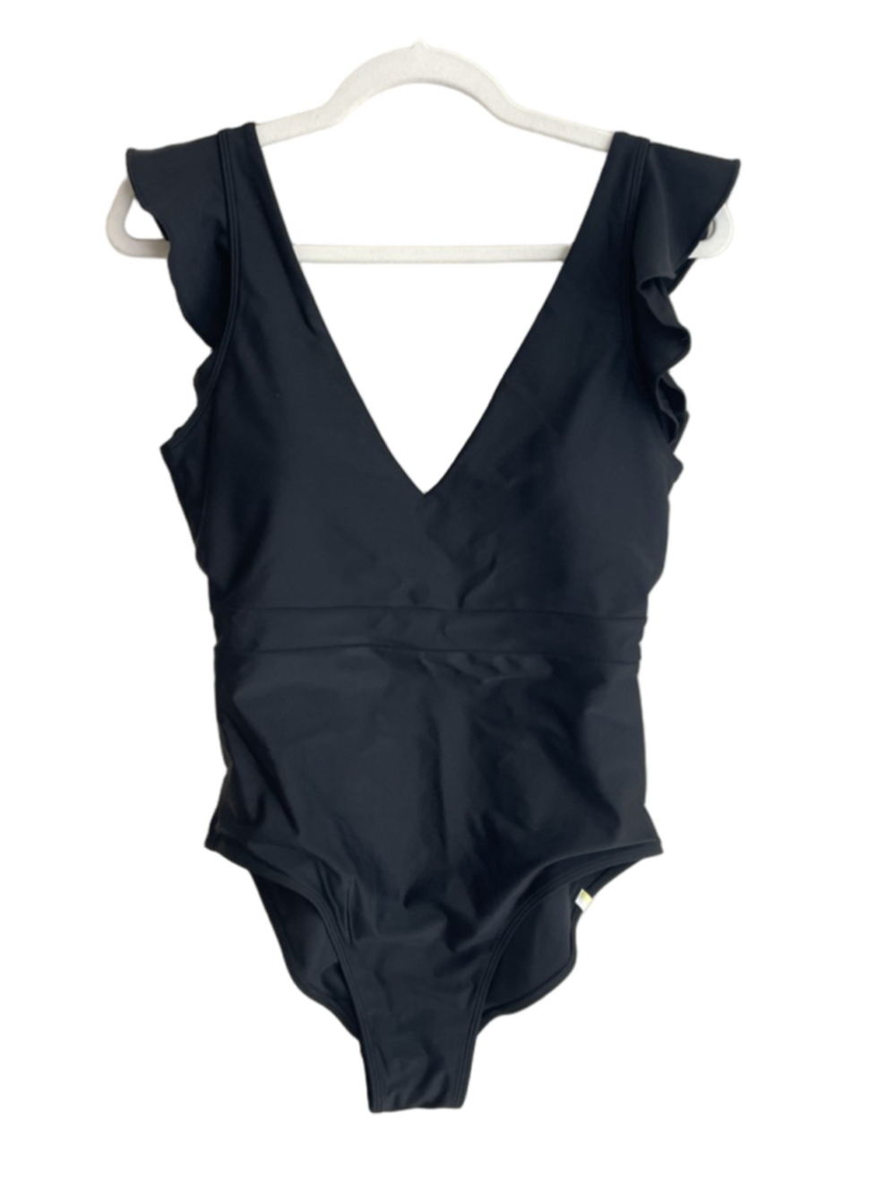 Summersalt The Ruffle Backflip One Piece Swimsuit Black Size 8 NWT - Picture 4 of 6